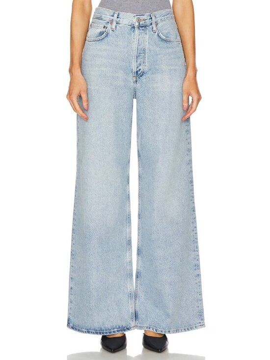 Agolde Denim - NWT AGOLDE Dame in Conflict High Rise Wide Leg No Cuff Rigid Jeans 26